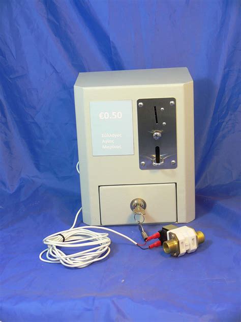 coin operated electric meter box|coin operated timers for showers.